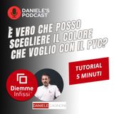 È vero che posso scegliere il colore che voglio con infissi in PVC?
