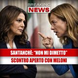 Santanchè rifiuta di dimettersi: scontro aperto con Meloni dopo il referendum sulla giustizia.