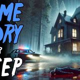 Disturbing True Crime Stories For Sleep With Rain Sound _ Black Screen