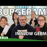 At the Bürgeramt Anmeldung, Personalausweis, Int. Führerschein   Super Easy German 291