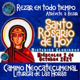 SANTO ROSARIO DE HOY, MIERCOLES 2 DE OCTUBRE DEL 2024 🌹 MISTERIOS GLORIOSOS. Rosario a la Virgen María.🌹