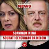 Scandalo In Rai: Antonio Scurati Censurato Da Meloni!
