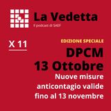 Edizione Speciale: DPCM 13 Ottobre - nuove misure valide fino al 13 novembre