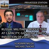 State of Russian Economy: Military Production Plateaued. Gasoline exports halted. by Milov & Nacke.