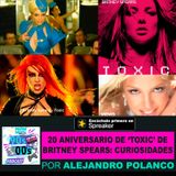 20 Aniv. de 'Toxic' de Britney Spears; Curiosidades