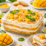Ultimate No-Bake Mango Dessert