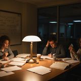 Notes Nerves and Night Sessions Inside a Study Group