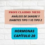 267. INTERPRETANDO tu analítica para diferenciar DIABETES TIPO 1 vs TIPO 2 #HORMONAS 20