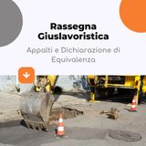 Appalti e Dichiarazione di Equivalenza
