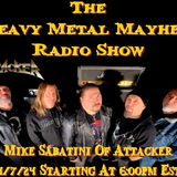Guest Carl Canedy Of The Rods & Michael Sabatini Of Attacker 4/7/24