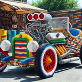 Can you build a working car out of Legos?