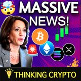 🚨KAMALA HARRIS TELLS WALL STREET SHE WILL SUPPORT CRYPTO!