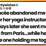 My fiancée left me at the altar for her yoga instructor. I found a plane ticket to Paris