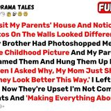 I Went To Visit My Parents_ House And Noticed All The Family Photos On The... - Best Reddit Stories