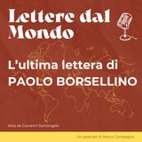 L'ultima lettera di Borsellino