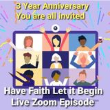 3 Year Zoom Celebration