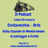 Linea ferroviaria Civitavecchia - Orte dalla stazione di Monteromano al Passaggio a Livello