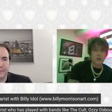 Billy Morrison Guitarist for Billy Idol, The Cult, and Renowned Artist