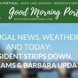 Bare President, beachcams & an e-bike on Good Morning Portugal!