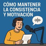 Consistencia del Podcasting: el SECRETO de seguir Adelante