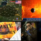 Pt1:  Infinite Edge (3-31-24) Total solar eclispe to arrive April 8, solar maximum approaching, P. Diddy frequency shows patterns