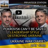 War in Ukraine, Analytics. Day 1348: Pokrovsk Can't Be Saved. On-Going Strategic Mistakes of Ukrainian Leadership. Arestovych, Shelest.