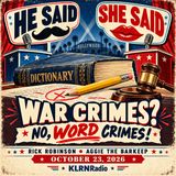 Rick: You Wanna Talk War Crimes? Aggie: No, WORD Crimes!