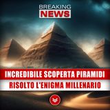 Incredibile Scoperta Sulle Piramidi: Risolto L'Enigma Millenario!