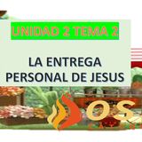 Unidad 2 Tema 2 LA ENTREGA PERSONAL DE JESÚS