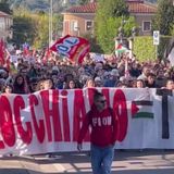 Sciopero pro Gaza, in diecimila sfilano e occupano Vicenza est e tangenziale