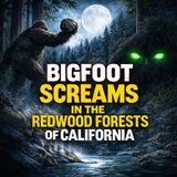 BIGFOOT SCREAMS ECHO THROUGH THE REDWOOD FOREST | BIGFOOT WHOOPS IN THE CALIFORNIA