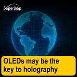 OLEDs may be the key to holography