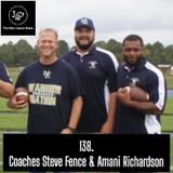 138. Steve Fence & Amani Richardson, New Egypt HS Head and Assistant Football Coach