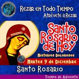 🔴 Rosario de hoy  Martes 9 de Diciembre 2025 🌹 MISTERIOS DOLOROSOS. Santorosariodeldia