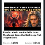 Russian atheist went to hell 4 times then found Jesus #helltestimony #hell #supernatural