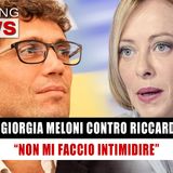 Giorgia Meloni Meloni Contro Riccardo Magi: "Non Mi Faccio Intimidire!"