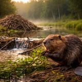 The Engineering Genius of the North American Beaver