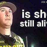 Evil Cop Realizes He Ran Over Someone