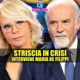 Striscia La Notizia in Crisi: Interviene Maria De Filippi!