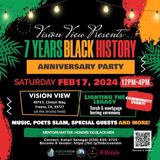 KOFP Radio "The Voice":  Vision Vision 7-Yr. Anniversary Black History Month Party Highlights by JADNN