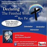 Part 3 "Resting In Your Helplessness"- Declaring The Finished Work with Rev. Pat