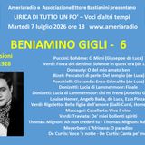 Lirica di Tutto un po’ - Beniamino Gigli sesta puntata