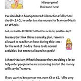 4th class pupil in Tramore Doireann Ní Chuilleanáin raised over €700 for Meals on Wheels