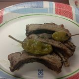 Baby Back Ribs Smoked With Pickled Pepperoncini