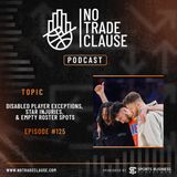 NTC Podcast #125: Disabled Player Exceptions, Star Injuries, & Empty Roster Spots