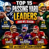Top 15 Passing Yard Leaders of the 2000 NFL Season
