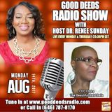 Ceo Ehdra The Beautiful Bald Bella shares on Good Deeds Radio Show
