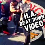 Hells Angels Beat Man Down At Indian Larry Block Party
