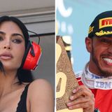 Kim Kardashian and Daughter Chicago Celebrate Lewis Hamilton’s 1st Formula 1 Victory for Ferrari