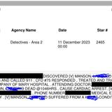 Mini-Series Tip #4 How a Police Report Can Bring Closure in A Tragedy